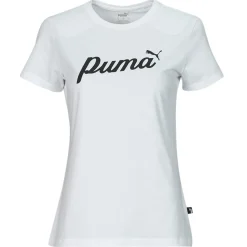 Puma - ESS+ BLOSSOM SCRIPT TEE Blanc New