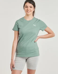 Puma - ESS ELEVATED RIB TEE Vert Clearance