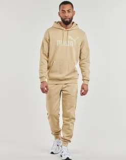 Puma - ESS LOGO PANTS FL CL (S) Beige Online