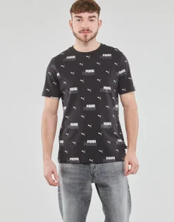 Online Puma - ESS+ LOGO POWER AOP Noir