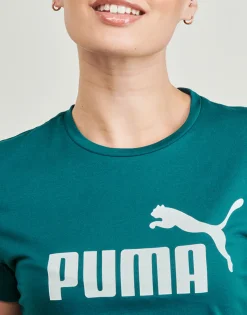 Puma - ESS LOGO TEE Bleu Online
