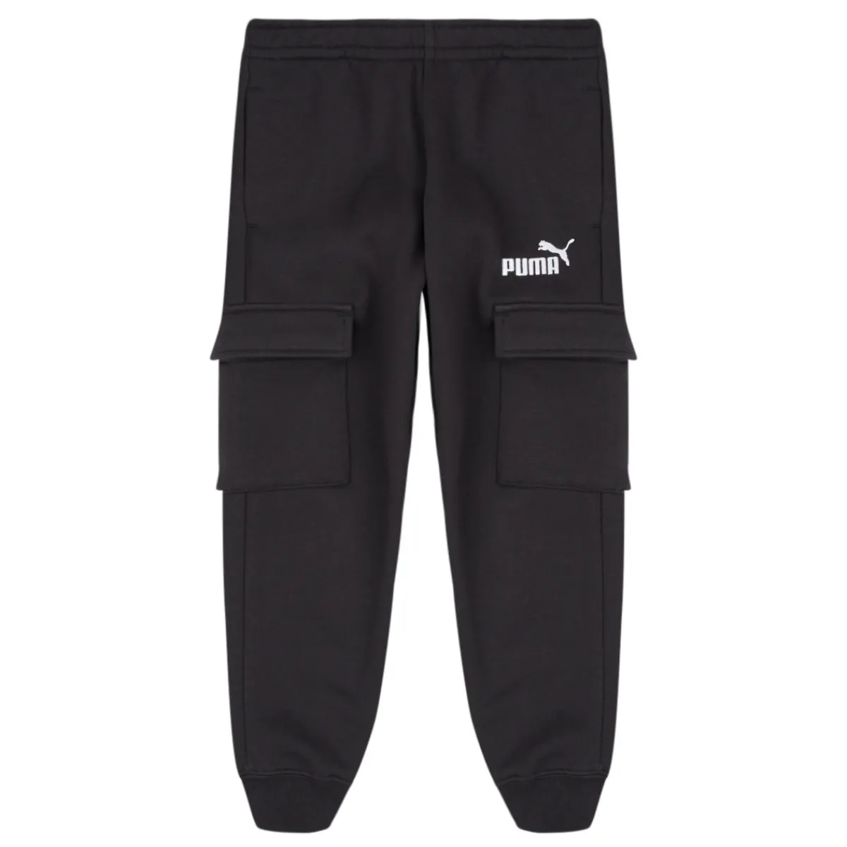 Online Puma - ESS NO1 LOGO SWEATPANTS Noir