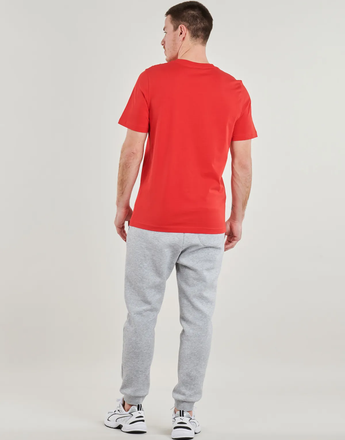 Clearance Puma - ESS SMALL LOGO TEE Rouge