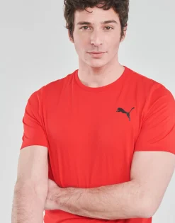 Sale Puma - ESS TEE Rouge