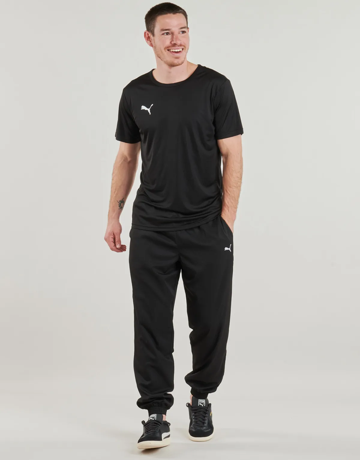 Puma - ESS WOVEN PANTS Noir Sale