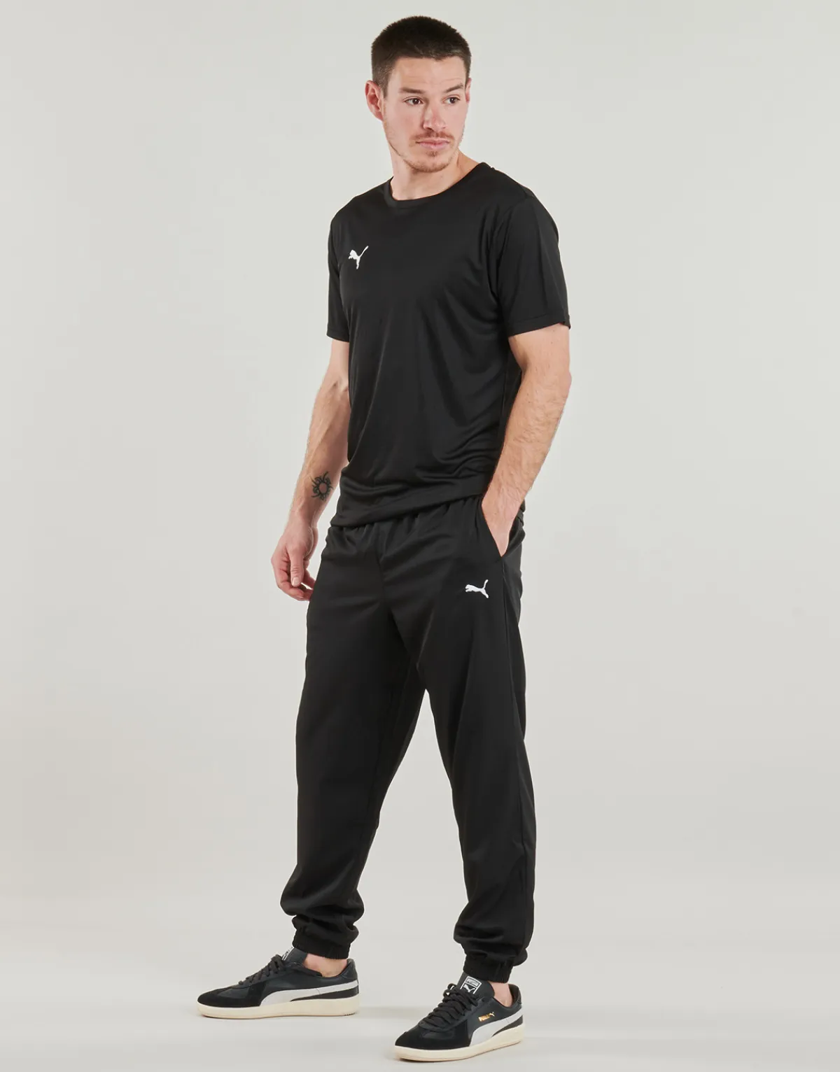 Puma - ESS WOVEN PANTS Noir Sale