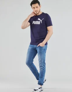 Puma - ESSENTIAL TEE Marine Best