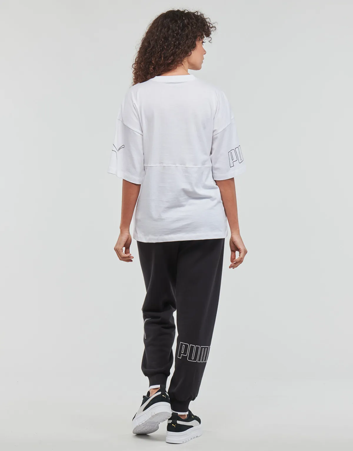 Puma - POWER COLORBLOCK Blanc Discount