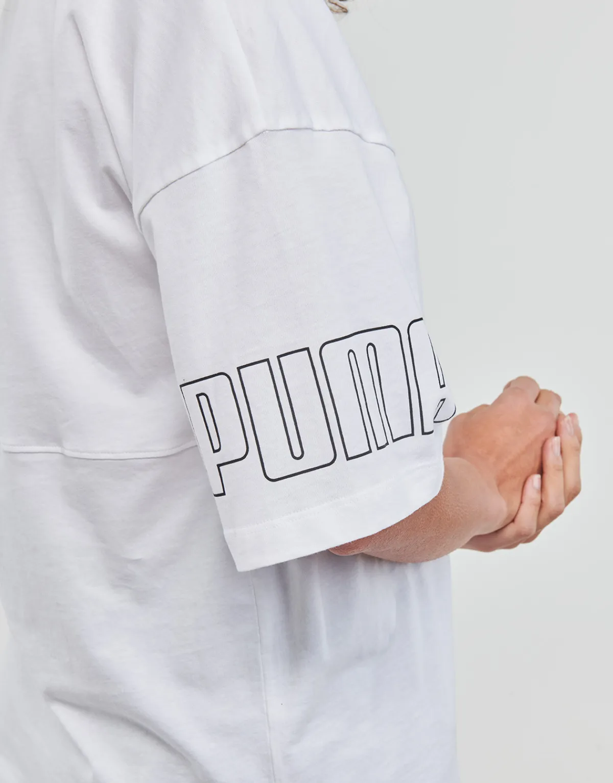 Puma - POWER COLORBLOCK Blanc Discount