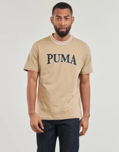 Puma - SQUAD BIG GRAPHIC TEE Beige Outlet