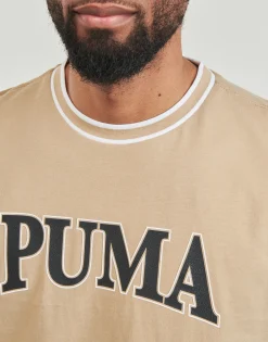 Puma - SQUAD BIG GRAPHIC TEE Beige Outlet