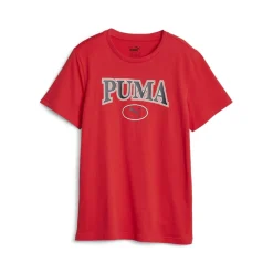 Best Puma - SQUAD TEE B Rouge