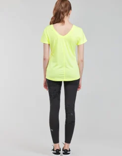 Sale Puma - RECYCL JERSY CAT TEE Jaune