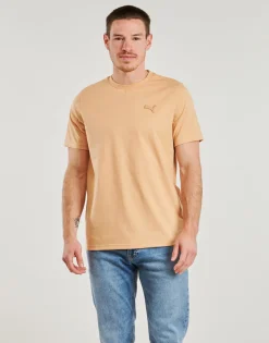Puma - TEE MIF BADGE BRODE Beige