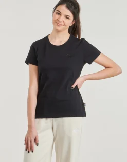 New Puma - TEE W MIF BADGE BRODE Noir