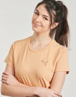 Puma - TEE W MIF BADGE BRODE Beige Outlet