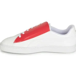Puma - WN BASKET CRUSH.WH-HIBISCU Blanc Hot