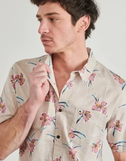 Quiksilver - APERO CLASSIC SS Beige Hot