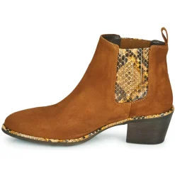 Regard - NOISY V2 VELOURS SAFRAN Marron