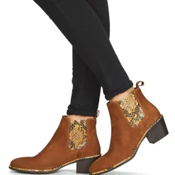 Regard - NOISY V2 VELOURS SAFRAN Marron