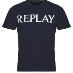 Outlet Replay - T SHIRT Marine