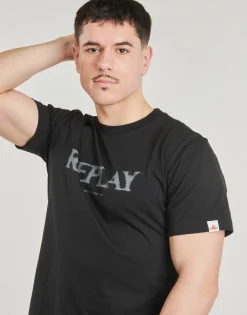 Replay - T SHIRT Noir Best