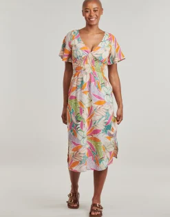 Online Rip Curl - CALA VADELLA MIDI DRESS Multicolore