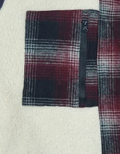 Clearance Rip Curl - FLANNO JACKET Bleu