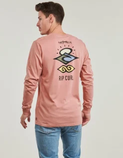 Rip Curl - SEARCH ICON L/S TEE Rose