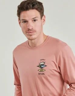 Rip Curl - SEARCH ICON L/S TEE Rose