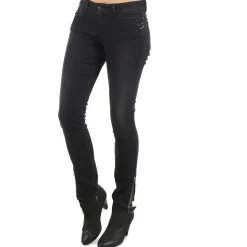 Discount School Rag - PHOEBE SUPER SLIM COMFORT Noir