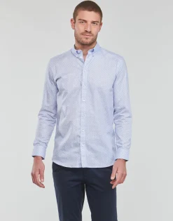 Selected - ETHAN MICRO MOTIF SLIM FIT