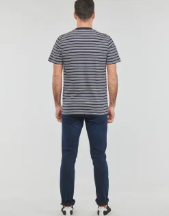 Clearance Selected - SLHANDY STRIPE SS O-NECK TEE W