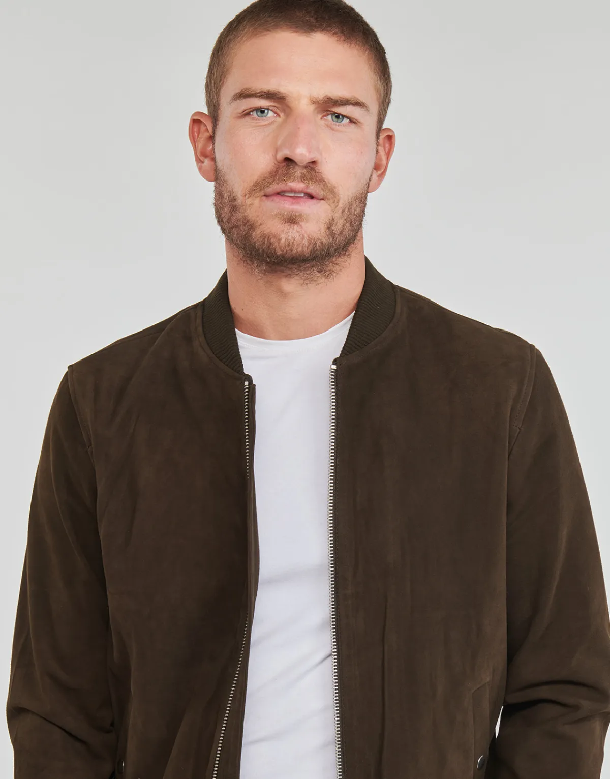 Selected - SLHARCHIVE BOMBER SUEDE JKT NOOS