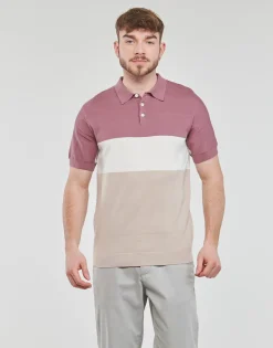 Selected - SLHMATTIS SS KNIT BLOCK POLO B New