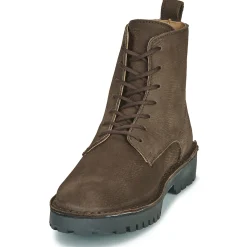 Selected - SLHRICKY NUBUCK LACE-UP BOOT B Marron New