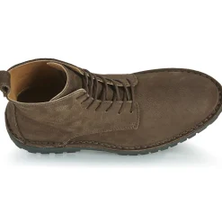 Selected - SLHRICKY NUBUCK LACE-UP BOOT B Marron New