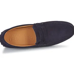 Selected - SLHSERGIO SUEDE PENNY DRIVING Marine Sale