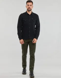 New Selected - SLH175-SLIM NEW MILES FLEX PANT NOOS Kaki