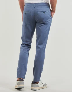 Selected - SLHSLIM-NEW MILES 175 FLEXCHINO Bleu Sale