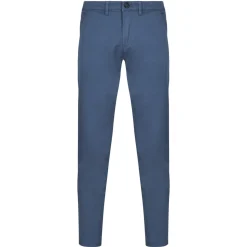 Sale Selected - SLHSLIM-NEW MILES 175 FLEX CHINO Bleu