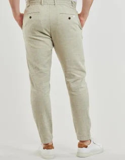 New Selected - SLH172-SLIMTAPE BRODY LINEN PANT Beige
