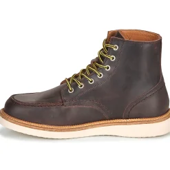 Selected - SLHTEO NEW LEATHER MOC-TOE BOOT MArron Best