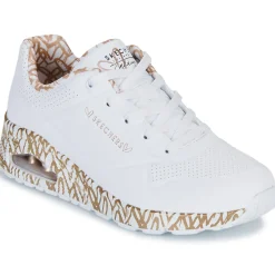 Skechers - JGOLDCROWN: UNO - LOVING LOVE Blanc Clearance