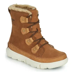 Sorel - EXPLORER II JOAN FAUX FUR Camel Hot