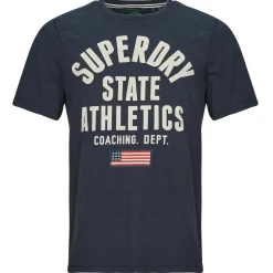 Discount Superdry - ATHLETIC ESSENTIAL Marine