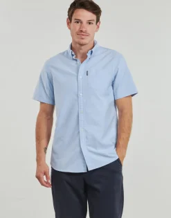 Superdry - CHEMISE OXFORD Bleu Sale