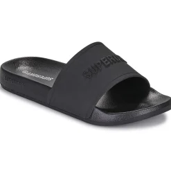 Superdry - CLAQUETTE PLAGE LOGO Noir Sale