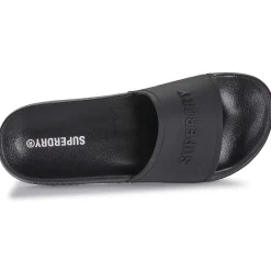 Superdry - CLAQUETTE PLAGE LOGO Noir Sale