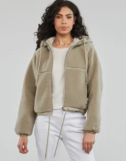 Outlet Superdry - CODE SL BORG ZIP THRU ExplorerSand